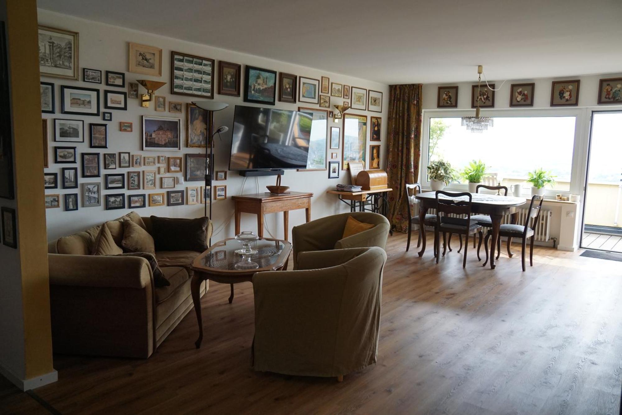 Rheinblick Am Rheinsteig Zur Festung Ehrenbreitstein Mit Balkon Und Sauna